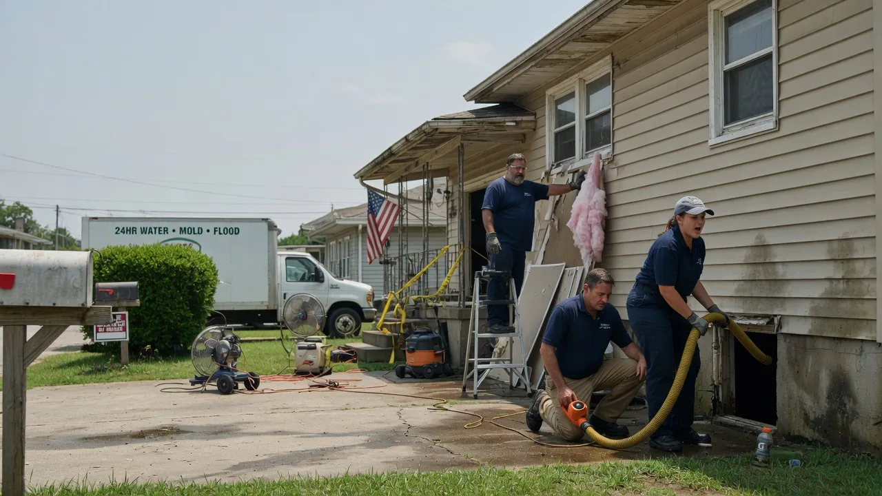 Water Damage Repair in Thomasville, AL near me